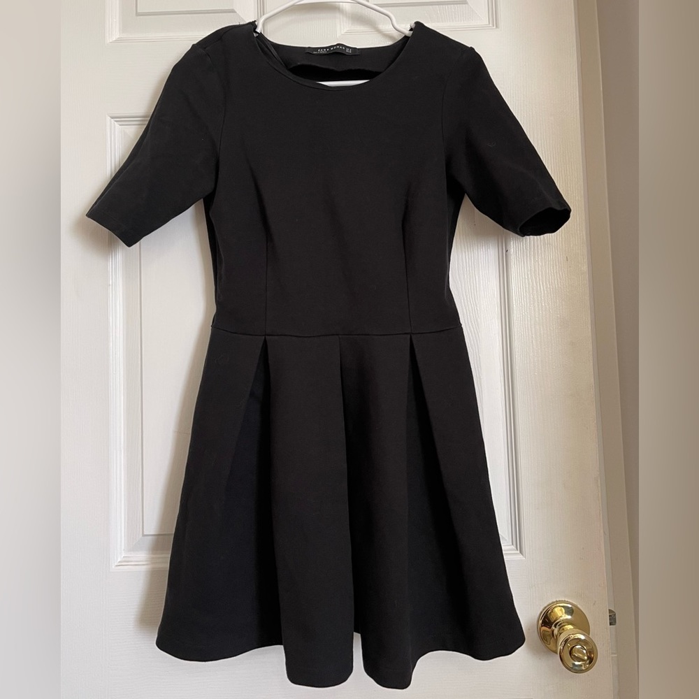 Zara black dress